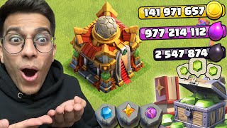 Maxing My Town Hall 16 Spending Spree Clash of Clans [upl. by Unders504]