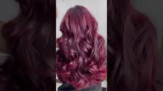 Transform Dark Hair Without Bleach Stunning Mahogany Red Hair Color redmahogany [upl. by Einavoj]