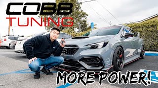 How to add more power to your 2022 Subaru WRX  Cobb Accessport [upl. by Manella]