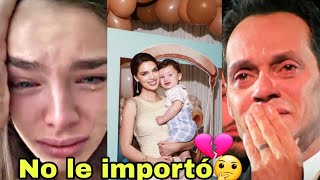 Nadia Ferreira a Marc Anthony no le importa🤔No llegó al primer cumpleaños de su hijo por esto😱 [upl. by Burman]