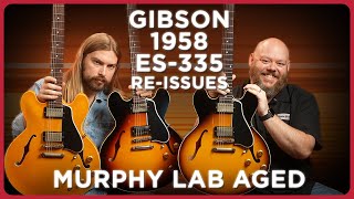 Only 130 Made Gibson 1958 ES335 Murphy Lab Trio [upl. by Brennan]