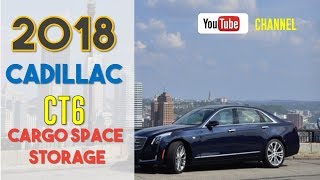 2018 Cadillac CT6 Cargo Space and Storage Review [upl. by Ahsoyek]