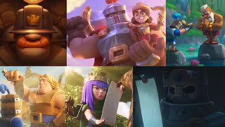 TRAILER de TODOS los CAMPEONES en CLASH ROYALE [upl. by Maite]