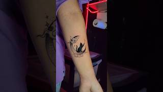 Tattoo in honor of love for your cat 🐈❤️ rescue parati rescu respect animals tattoo [upl. by Jody]