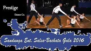 Prestige Dance Co FL  Sandunga Salsa amp Bachata Gala 2016  Performance Uwem Danny Stephany [upl. by Darce372]