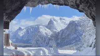 Yosemite National Park is stunning covered in snow [upl. by Castara480]