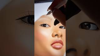 How To Draw Realism on Procreate procreate drawing drawingtutorial [upl. by Lauter861]