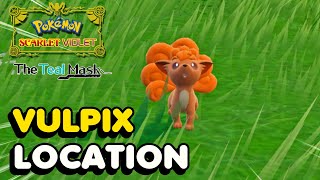 Pokemon Scarlet amp Violet  Vulpix Location The Teal Mask DLC [upl. by Addia]