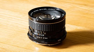 Pentax 67 SMC 45 mm f4 lens review [upl. by Giulia]