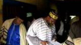 Jews of Nigeria 4  Shabbat Service 1bb [upl. by Dnalyar]