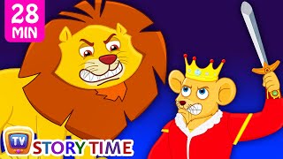 Lion amp The Mouse  Plus Many More Bedtime Stories For Kids in English  ChuChu TV Storytime [upl. by Nylime]