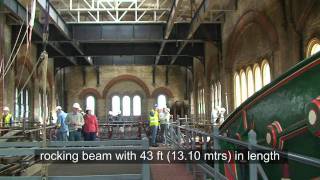 The Biggest Operating Rotative Beam Steam Engine At Crossness [upl. by Elocin800]