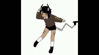 Tamari dancing to Reckless Battery Burns instrumental [upl. by Sihon]