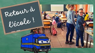 171 Retour à lécole  nomadisme découverte enfants [upl. by Oilisab568]