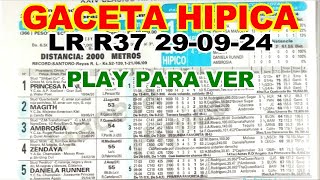 🍀 VEA GACETA HIPICA 290924 ✅  LA RINCONADA  O DESCARGALA LINK ABAJO [upl. by Ardnasac]