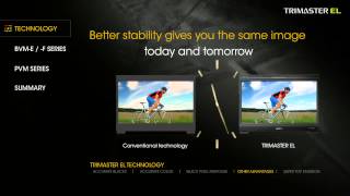 Sony Trimaster EL Monitor Lineup [upl. by Kentigera]