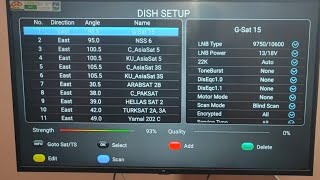 LRIPL Android OTT DD free dish 4K box satellite management settings [upl. by Anire404]