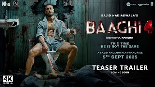 BAAGHI 4  Official Trailer  Tiger Shroff  Triptii Dimri  SajidNadiadwala’s  A Harsha  2024 [upl. by Lrae992]