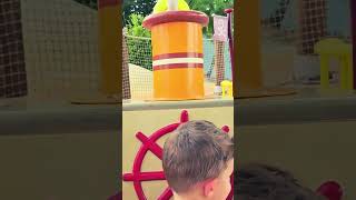 Peppa Pig Park  Grandpa pigs Sailing Boat  Family Fun Time  MAS KIDS Outdoor Family Fun [upl. by Mosnar]