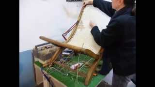 cannage rempaillage chaise verneuil sur avre 27120wmv [upl. by Ienttirb]