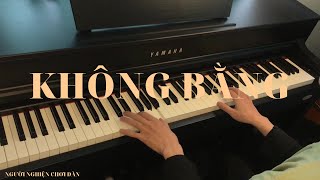 Không Bằng  Na  不如  秦海清  Piano Cover [upl. by Leake]