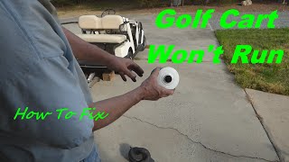 Golf Cart Wont Run  What to Look For amp How to Fix also Maintenance Tips for your Golf Cart [upl. by Ahsei625]