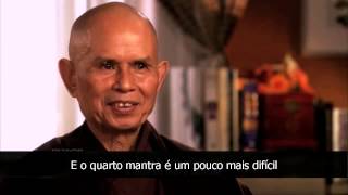 Thich Nhat Hanh entrevistado por Oprah Winfrey  4 Mantras LEGENDADO [upl. by Brott]