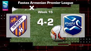 Urartu  BKMA 42 Fastex Armenian Premier League 202425 Week 15 [upl. by Nikolaos153]