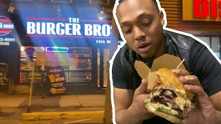 Eating at The Burger Bros in Toronto Is This The BEST BURGER in The City [upl. by Bennett]