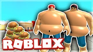 I THINK WE ATE TOO MUCH  ROBLOX EATING SIMULATOR [upl. by Alia]