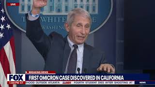 Omicron in US 1st case of COVID19 variant confirmed in California  LiveNOW from FOX [upl. by Esmond]