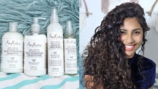 SheaMoisture 100 Virgin Coconut Oil Line Review [upl. by Esorbma]