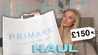 HUGE £150 PRIMARK HAUL [upl. by Ynnus]