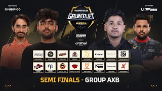 TEC GAUNTLET SEASON 2 BGMI  SEMI FINALS GROUP AxB ft TeamXSparkBGMI mogoesports OrangutanTV [upl. by Hadwin]