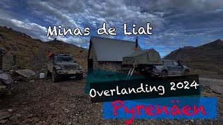 Minas de Liat  Overlanding Pyrenäen  Ford Ranger Raptor  Jeep Wrangler [upl. by Nnyleahs184]