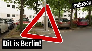 Realer Irrsinn Parkplatz für Parkscheinautomaten in Berlin  extra 3  NDR [upl. by Aynwat665]