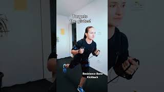 Benefits of Resistance Band Kickback resistanceband kickback emstraining emsworkout balance [upl. by Aseela140]