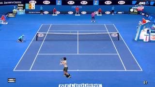 Tennis Elbow 2013 Federer vs Nadal Australian open 2013 [upl. by Allard690]