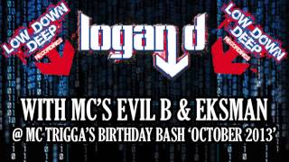 Logan D  Eksman amp Evil B  Mc Trigga birthday bash 2013 [upl. by Richy]