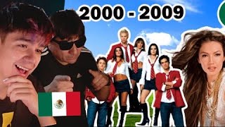 Canciones MEXICANAS 🇲🇽 Más ESCUCHADAS Cada AÑO de los 2000s 20002009 [upl. by Raynah]