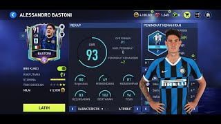 FIFA MOBILE 22  OPEN PACK TOTS CADANGAN ALESSANDRO BASTONI  TEST GAMEPLAY RIVAL DIVISI H2H FIFA [upl. by Dianuj]