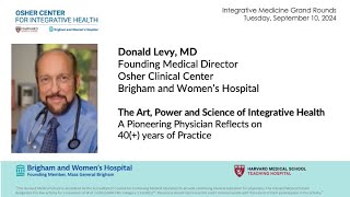 Donald Levy Grand Rounds September 10 2024 [upl. by Eahsat]