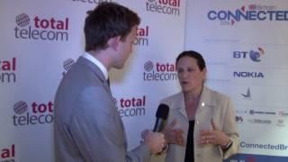 Dana Tobak CEO Hyperoptic at Connected Britain [upl. by Aiceila]