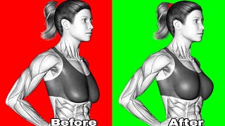 Exercises to Lift Your Breasts In 7 Days  BOOBS INCREASE  Workout Video [upl. by Algernon]