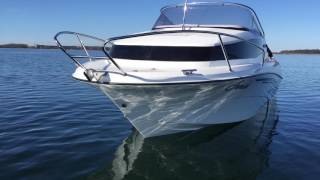 Bootsoutletde  Aqua Royal 680 Cabin Cruiser mit 80 PS Mercury [upl. by Oeniri]