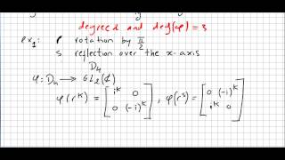 Representation Theory 25 Irreducible Representations continuation [upl. by Ellan]