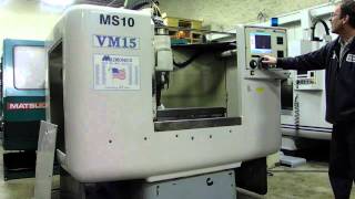 Milltronics VM15 CNC Vertical Machining Center Mill [upl. by Inasah447]