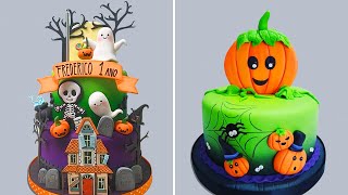 Scary Halloween Cake Recipe 🧠🎃👻 Amazing Cake Decorating Tutorials For Halloween Party [upl. by Iverson]