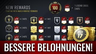 FIFA 17 Fut Champions Monthly Rewards geupgraded  Ligen SBC Trading Tipps Deutsch [upl. by Gavrila]