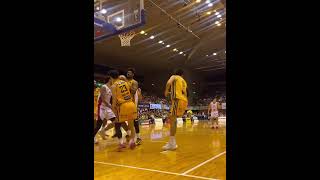 Kai Sotto tips in his own miss shot  Koshigaya Alphas vs Sendai 89ers カイソット kaisotto [upl. by Otecina]